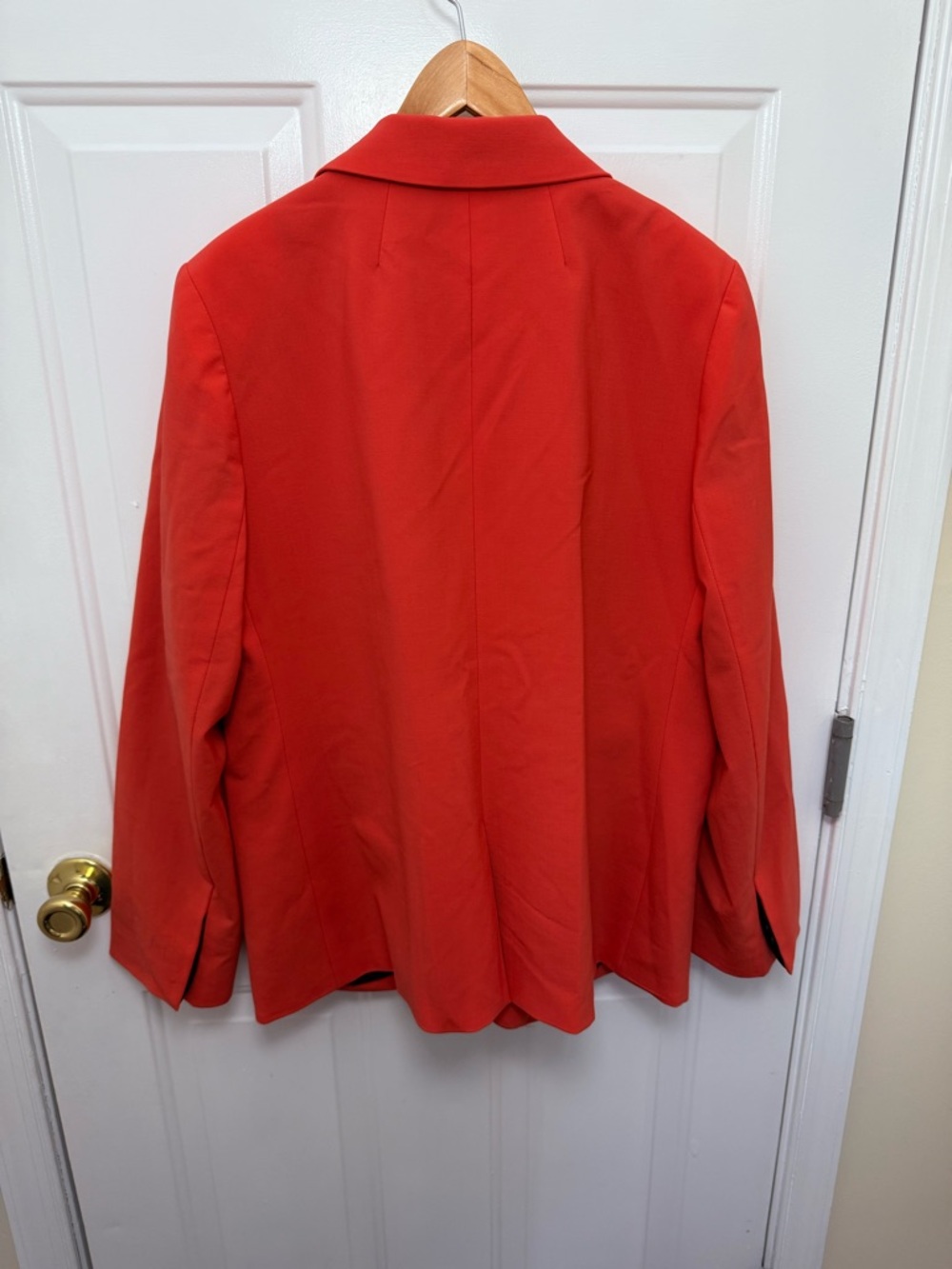 J.Crew Somerset Salmon Blazer Tollegno 1900 Wool Size 16 Business - Picture 9 of 9